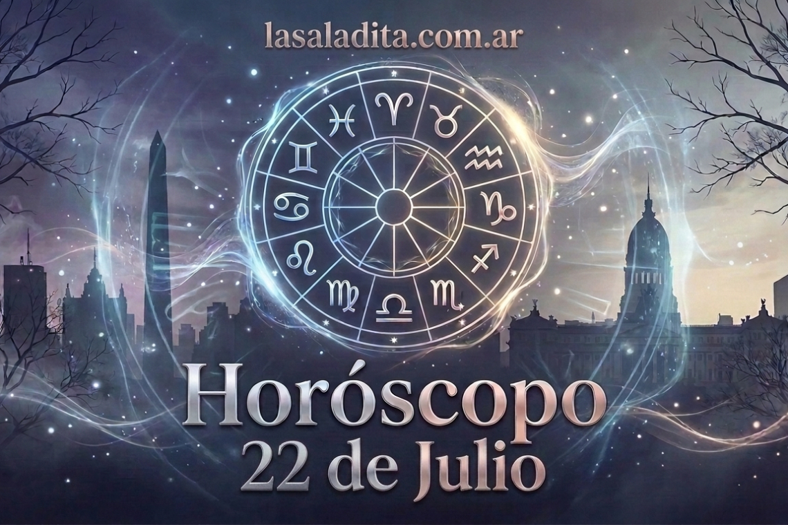 Horóscopo para hoy, miércoles 22 de julio 2026 : las predicciones para los 12 signos zodiacales avellaneda